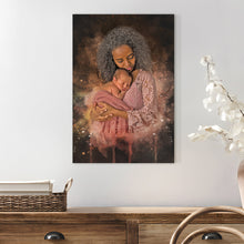 Load image into Gallery viewer, Mother's Day Watercolor Portrait Sign Mother and Child