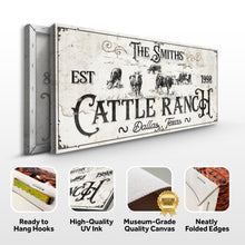 Load image into Gallery viewer, Branded Cattle Ranch Sign III
