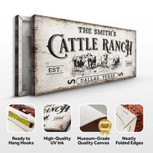 Load image into Gallery viewer, Branded Cattle Ranch Sign