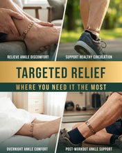 Load image into Gallery viewer, Ultra Strength Copper Magnetic Therapy Anklet for Men