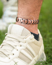 Load image into Gallery viewer, Ultra Strength Copper Magnetic Therapy Anklet for Men
