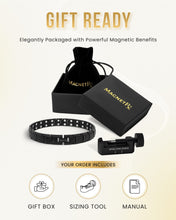 Load image into Gallery viewer, Ultra Strength Titanium Magnetic Therapy Anklet for Men (Black)