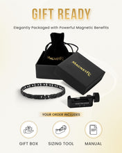 Load image into Gallery viewer, Ultra Strength Titanium Magnetic Therapy Anklet for Women (Black)