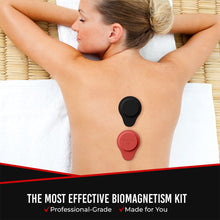 Load image into Gallery viewer, Biomagnetic Therapy Magnet Set — Neodymium &amp; Silicone (2 Large Magnets)