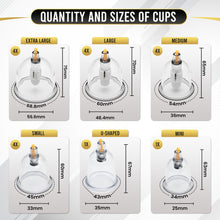 Load image into Gallery viewer, Professional Biomagnetic Cupping Therapy Set – 18 Massage Cups with Magnetic Therapy