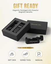Load image into Gallery viewer, 3x Strength Titanium Magnetic Bracelet for Men (Black)