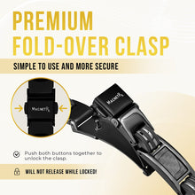 Load image into Gallery viewer, Carbon Fiber Magnetic Bracelet for Men (Black)