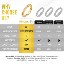 Load image into Gallery viewer, Clover Magnetic Bracelet for Women (Gold)