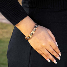 Load image into Gallery viewer, Copper Clover Magnetic Bracelet for Women