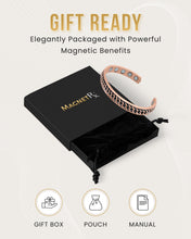 Load image into Gallery viewer, Curb Chain Inlay Copper Cuff Magnetic Therapy Bracelet for Men &amp; Women