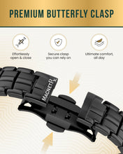 Load image into Gallery viewer, EllipseMAX Magnetic Bracelet for Men (Black)