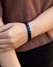 Load image into Gallery viewer, EllipseMAX Magnetic Bracelet for Women (Black)