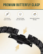 Load image into Gallery viewer, EllipseMAX Magnetic Bracelet for Women (Black)