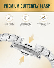 Load image into Gallery viewer, EllipseMAX Magnetic Bracelet for Women (Silver)
