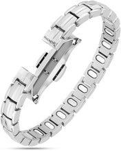 Load image into Gallery viewer, EllipseMAX Magnetic Bracelet for Women (Silver)