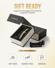Load image into Gallery viewer, EllipseMAX Magnetic Bracelet for Women (Silver &amp; Gold)