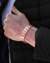 Load image into Gallery viewer, EllipseMAX Magnetic Copper Bracelet for Men