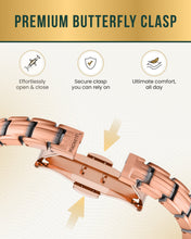 Load image into Gallery viewer, EllipseMAX Magnetic Copper Bracelet for Women