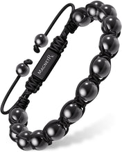 Load image into Gallery viewer, High Power Magnetic Hematite Bracelet Bali Style