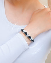 Load image into Gallery viewer, Magnetic Hematite &amp; Moonstone Beaded Bracelet for Women