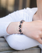 Load image into Gallery viewer, Magnetic Hematite &amp; Rose Quartz Beaded Bracelet for Women