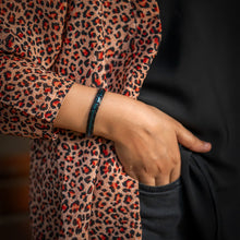 Load image into Gallery viewer, Magnetic Therapy Thin Blue Line Bracelet for Women