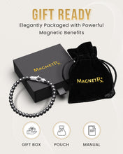 Load image into Gallery viewer, MAX Strength Magnetic Hematite Bracelet (Classic)