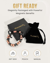 Load image into Gallery viewer, MAX Strength Magnetic Hematite &amp; Copper Bracelet (Double Row)