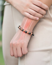 Load image into Gallery viewer, MAX Strength Magnetic Hematite &amp; Copper Bracelet (Single Row)