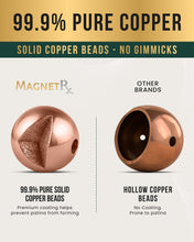 Load image into Gallery viewer, MAX Strength Magnetic Hematite &amp; Copper Bracelet (Single Row)