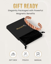 Load image into Gallery viewer, Rugged Twist Copper Magnetic Therapy Bracelet Bangle