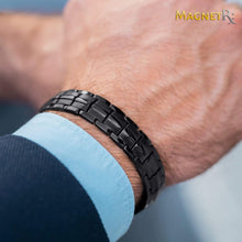 Load image into Gallery viewer, Ultra Strength Magnetic Therapy Bracelet Black Classic