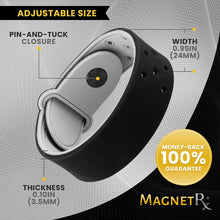 Load image into Gallery viewer, Ultra Strength Sports Magnetic Bracelet (Black)