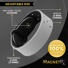Load image into Gallery viewer, Ultra Strength Sports Magnetic Bracelet (Grey)