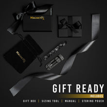 Load image into Gallery viewer, Women's Ultra Strength Magnetic Therapy Bracelet Black Titanium