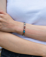 Load image into Gallery viewer, Women's Ultra Strength Pure Copper Magnetic Bracelet (Mixed Stones)