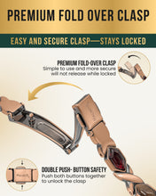 Load image into Gallery viewer, Women's Ultra Strength Pure Copper Magnetic Bracelet (Mixed Stones)