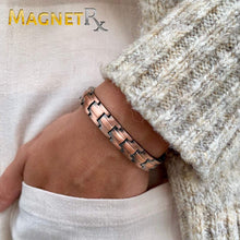 Load image into Gallery viewer, Women's Ultra Strength Pure Copper Magnetic Therapy Bracelet (Classic)