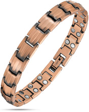 Load image into Gallery viewer, Women's Ultra Strength Pure Copper Magnetic Therapy Bracelet (Classic)