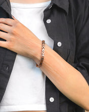Load image into Gallery viewer, Women’s Ultra Strength Pure Copper Magnetic Therapy Bracelet (XO)