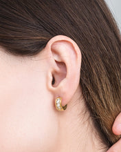 Load image into Gallery viewer, Crystal Magnetic Therapy Earrings for Women (Gold)