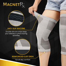 Load image into Gallery viewer, Magnetic Therapy Knee Compression Sleeves (Pair)