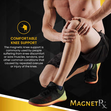 Load image into Gallery viewer, Magnetic Therapy Knee Compression Sleeves (Pair)