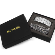Load image into Gallery viewer, Magnetic Therapy Apple Watch Band Silver Stainless Steel