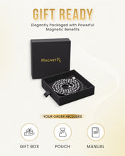 Load image into Gallery viewer, Magnetic Hematite Necklace (6mm Faceted Beads)