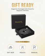 Load image into Gallery viewer, Magnetic Hematite Necklace (6mm Round Beads)