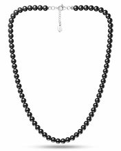 Load image into Gallery viewer, Magnetic Hematite Necklace (6mm Round Beads)