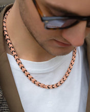 Load image into Gallery viewer, Powerful Copper Magnetic Therapy Necklace Classic Chain