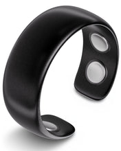 Load image into Gallery viewer, Magnetic Therapy Ring (Brushed Black)