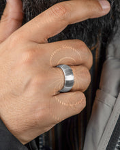 Load image into Gallery viewer, Magnetic Therapy Ring (Brushed Silver)